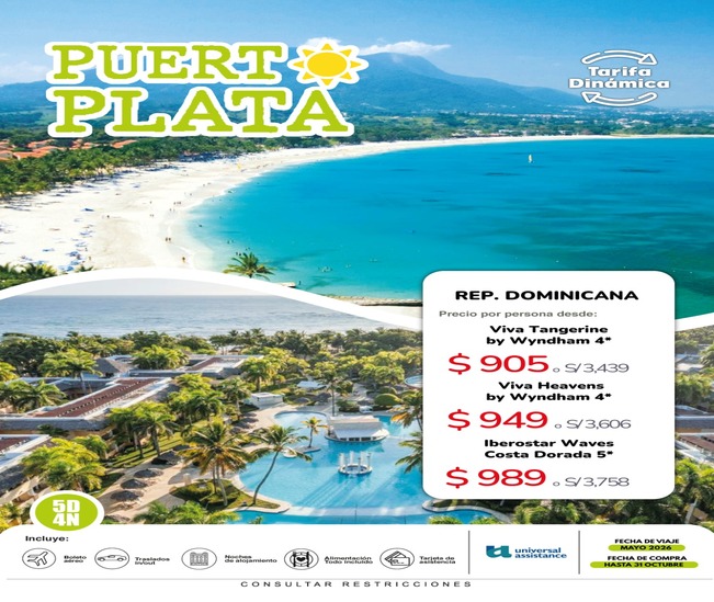 República Dominicana 5 dias y 4 noches